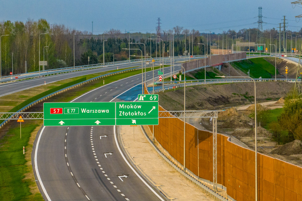 Trasa S7 Lesznowola-Tarczyn Płn.
