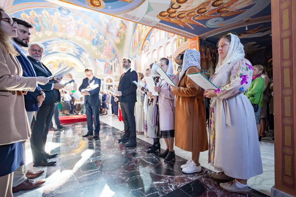 Poświęcenie ursynowskiej cerkwi prawosławnej
