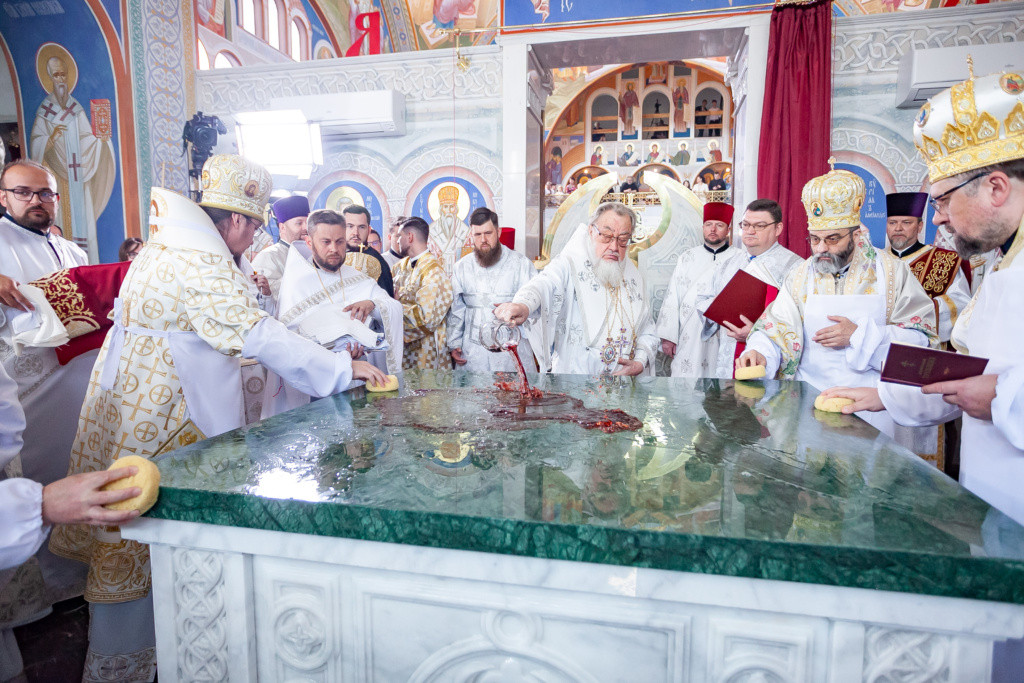 Poświęcenie ursynowskiej cerkwi prawosławnej