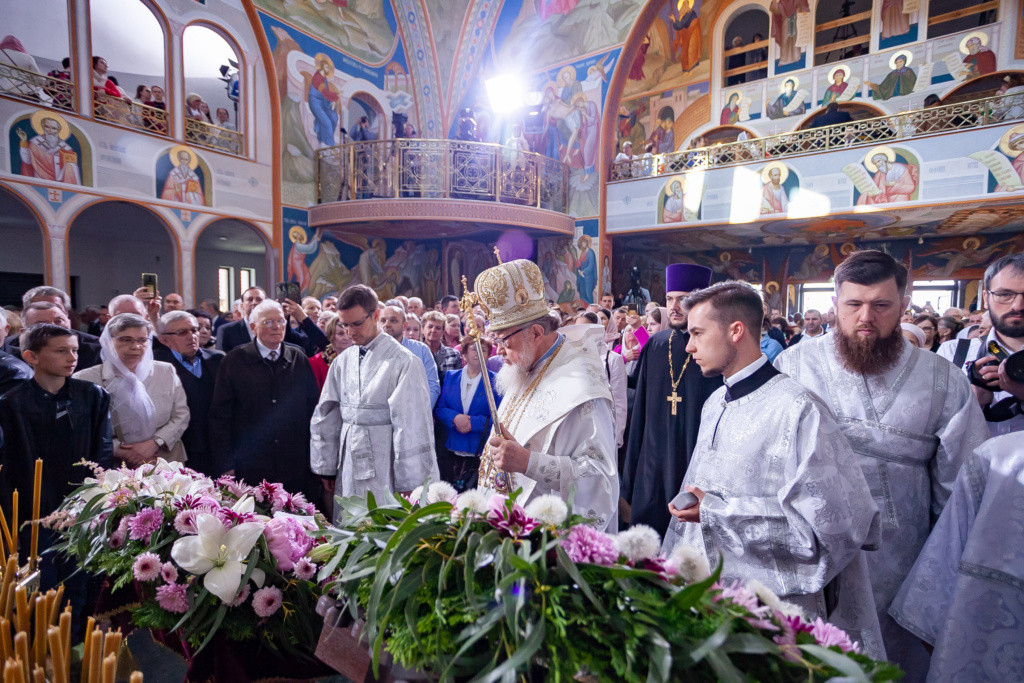 Poświęcenie ursynowskiej cerkwi prawosławnej