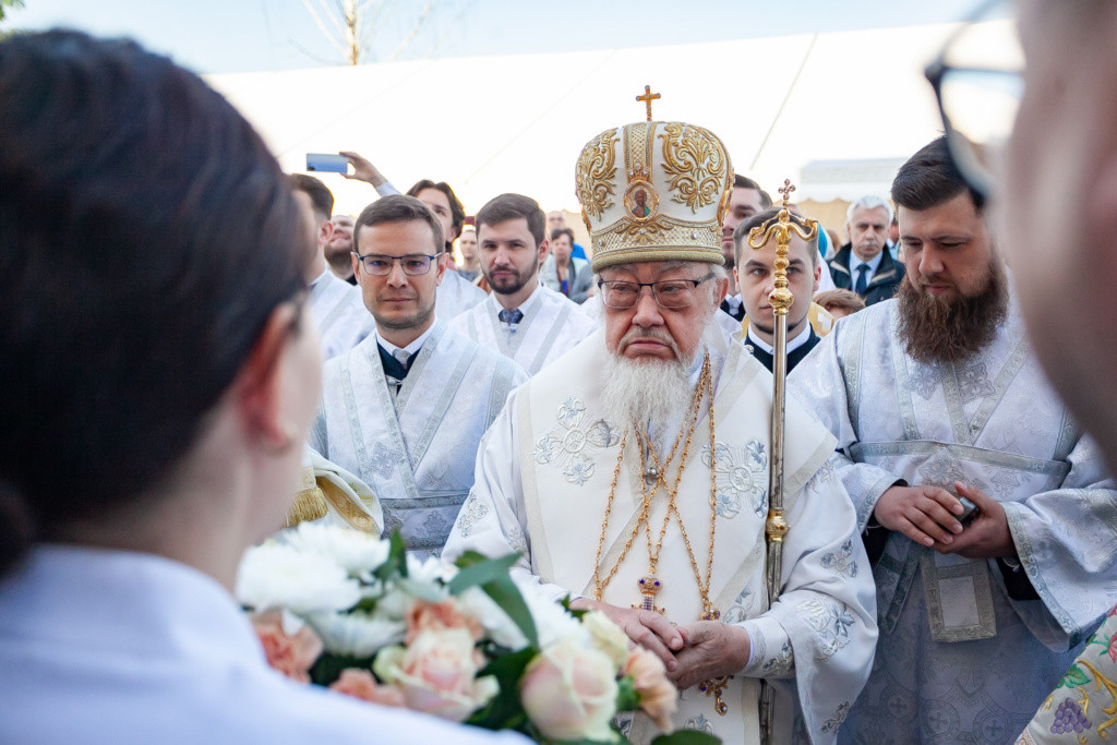 Poświęcenie ursynowskiej cerkwi prawosławnej