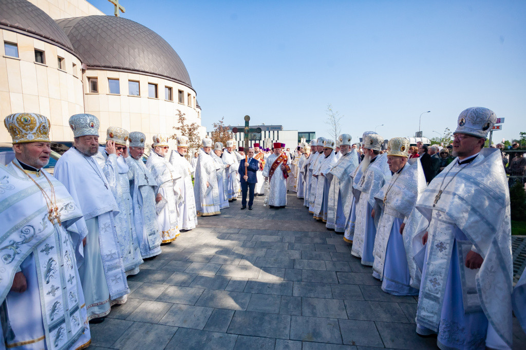Poświęcenie ursynowskiej cerkwi prawosławnej