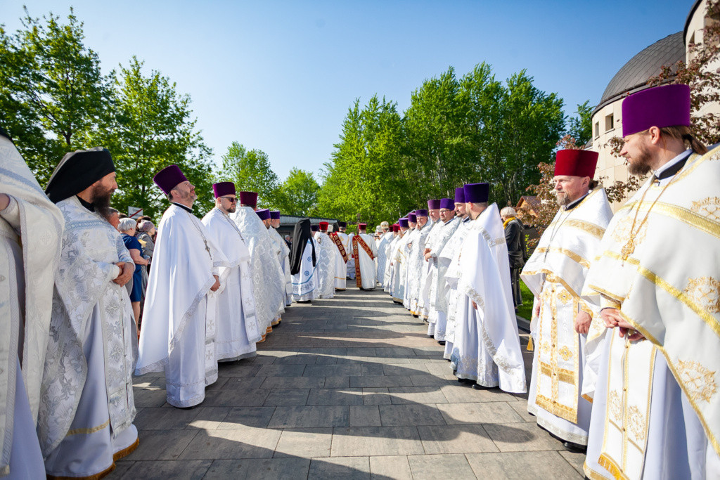 Poświęcenie ursynowskiej cerkwi prawosławnej