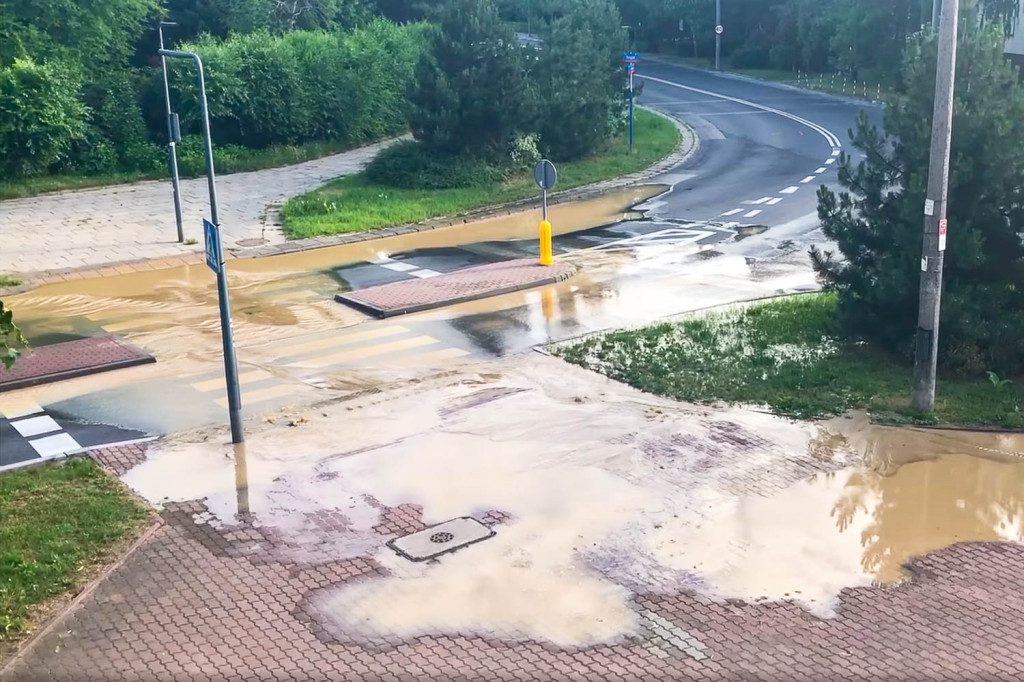 Awaria na ulicy Nugat. 30 adresów bez wody