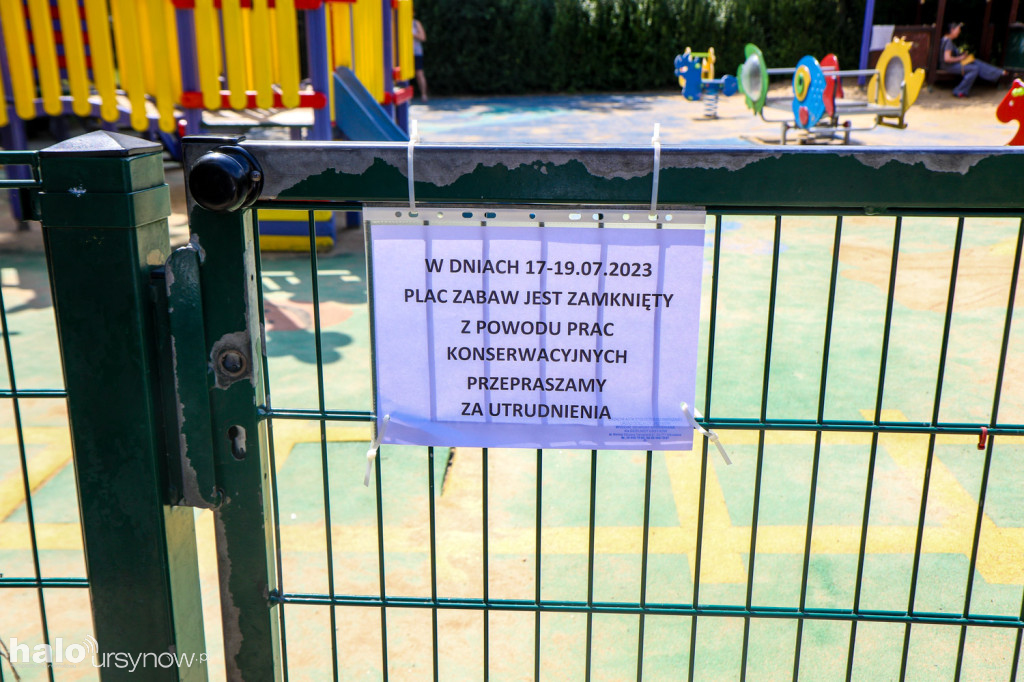 Dzielnica zamyka popularny plac zabaw
