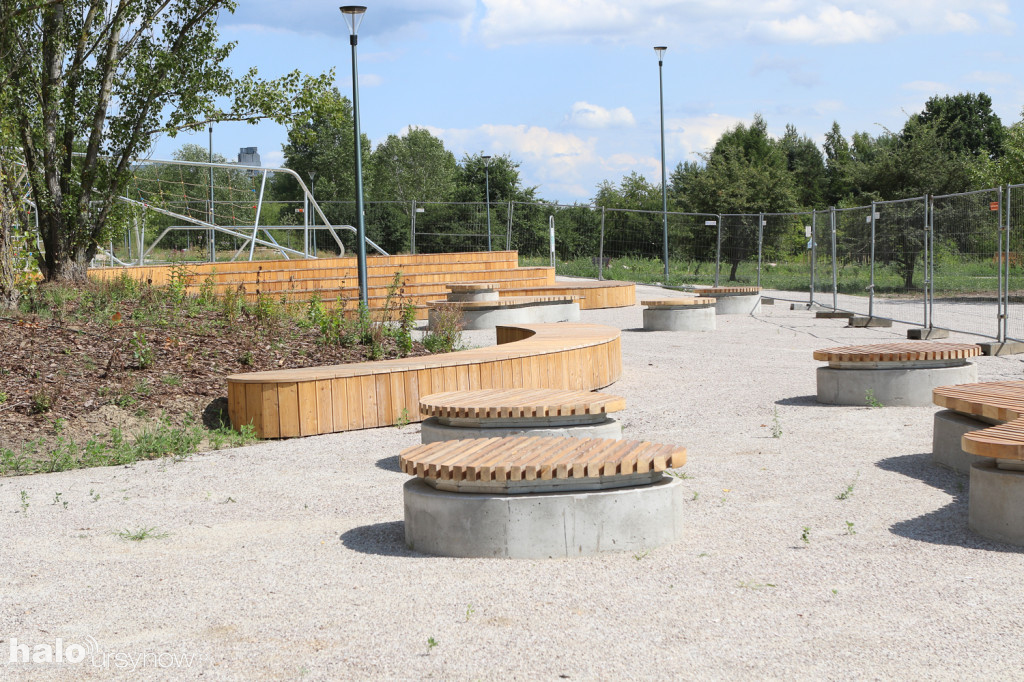 Tak po 2 latach budowy wygląda Park Cichociemnych