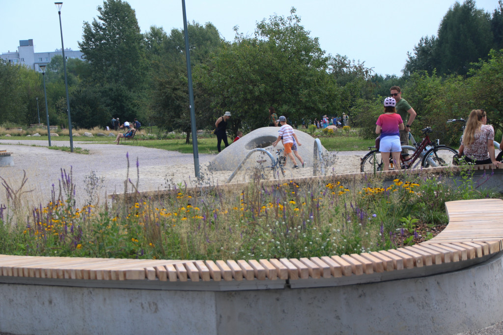 Piknik w parku Cichociemnych
