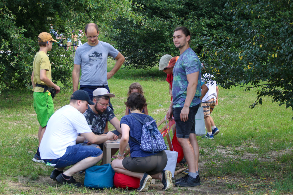 Piknik w parku Cichociemnych