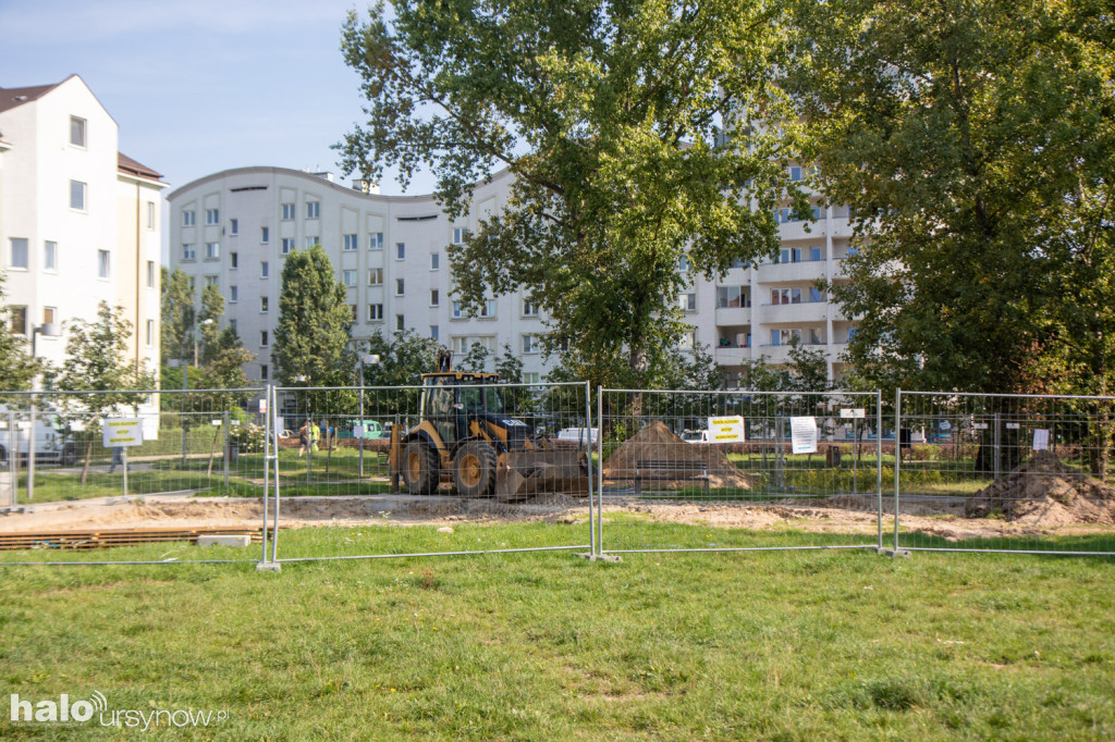 Wstrzymana budowa tężni na Natolinie