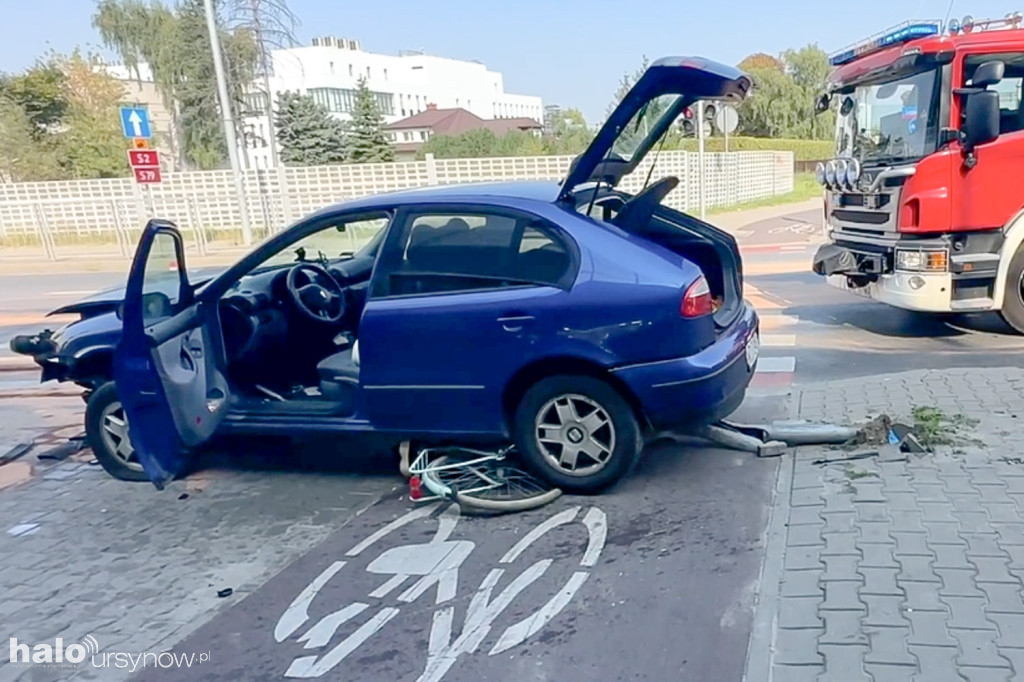 Koszmarny wypadek na Puławskiej!
