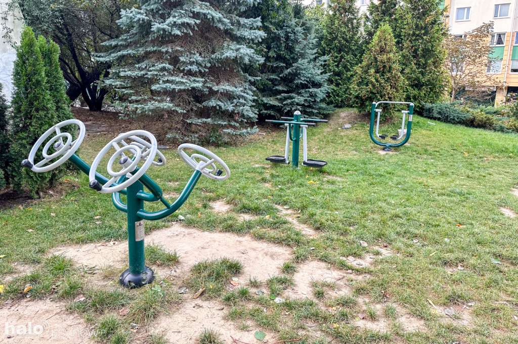Siłownia plenerowa i  streetworkout na Kabatach