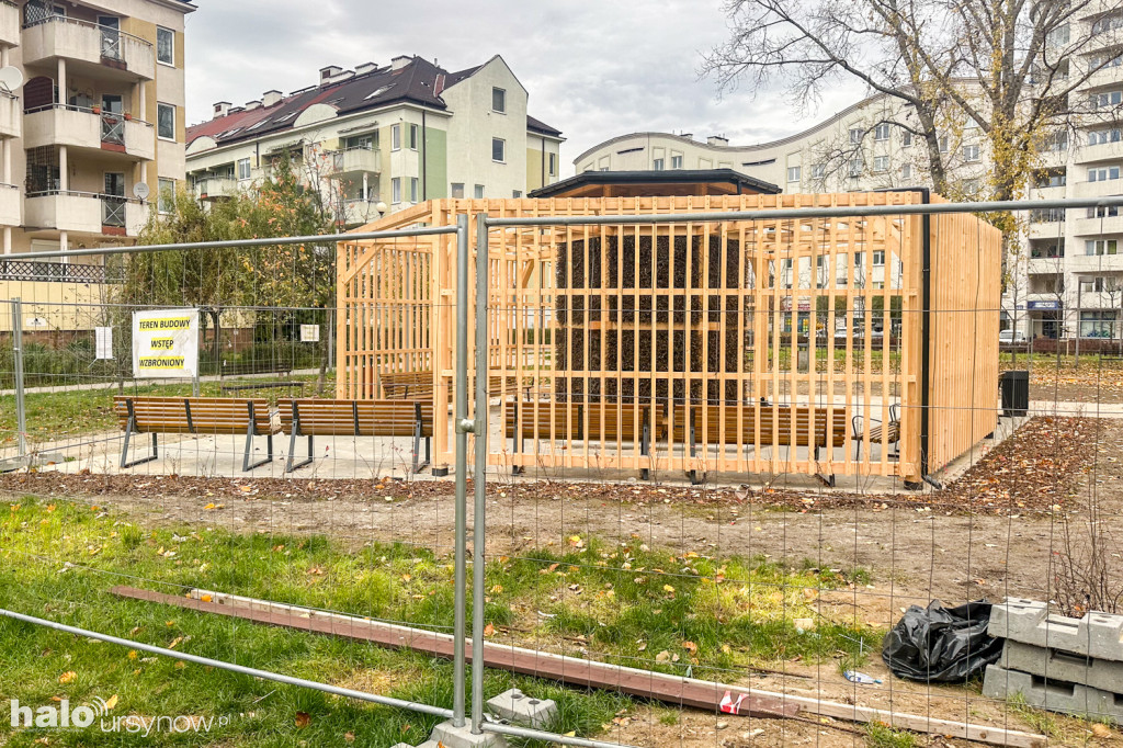 Zakończona budowa tężni na Natolinie