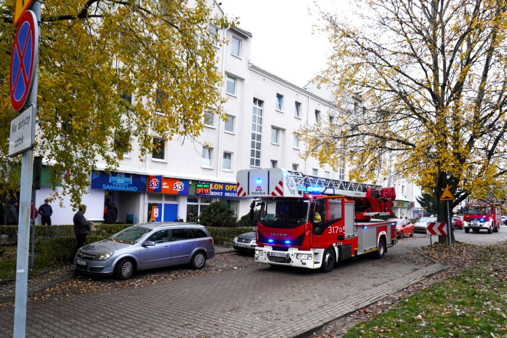 Pożar w ursynowskiej restauracji