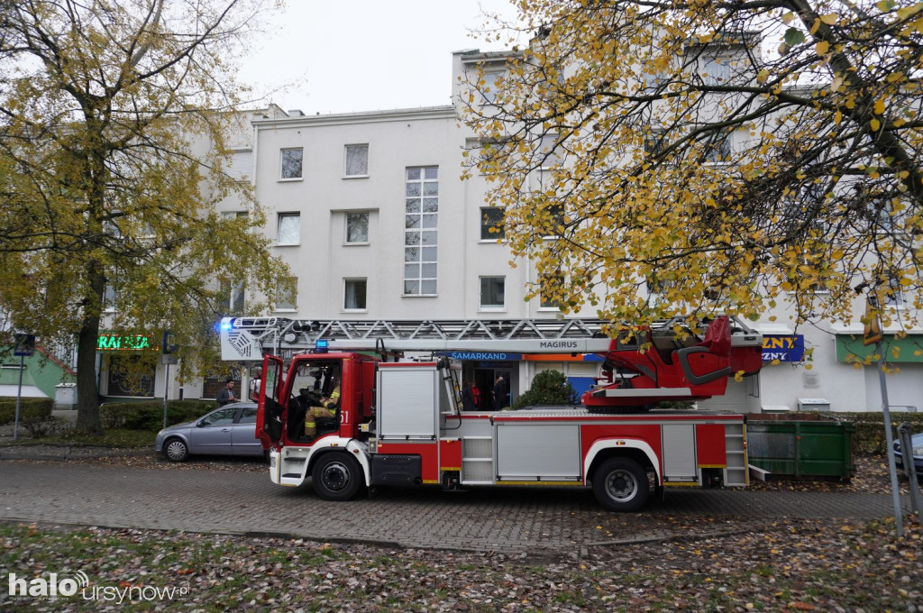 Pożar w ursynowskiej restauracji