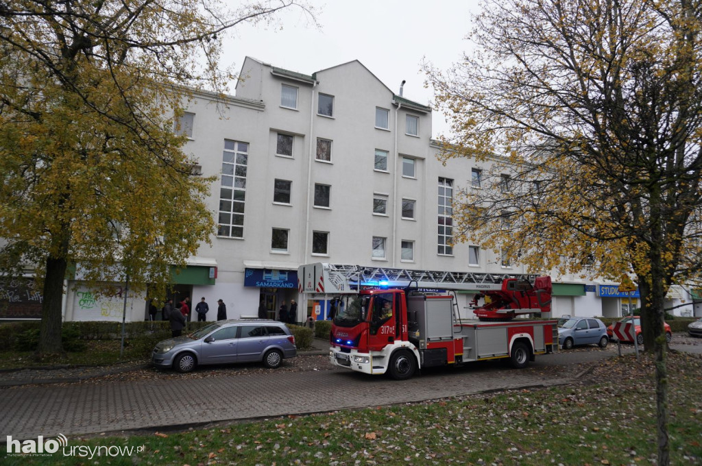 Pożar w ursynowskiej restauracji