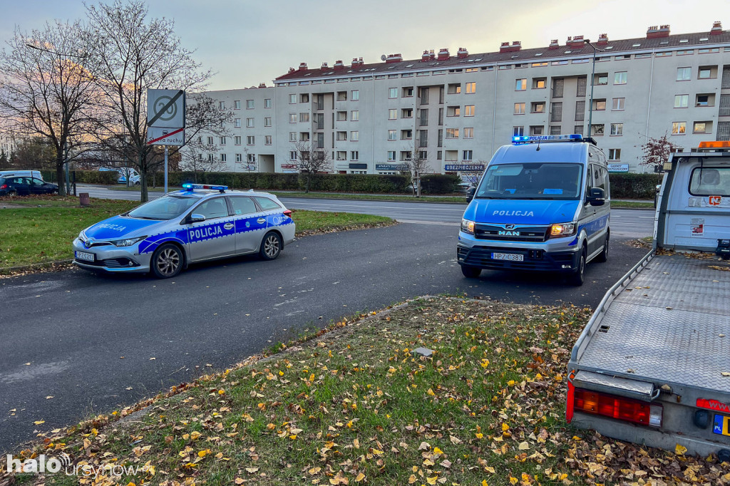 Policyjny pościg na Ursynowie