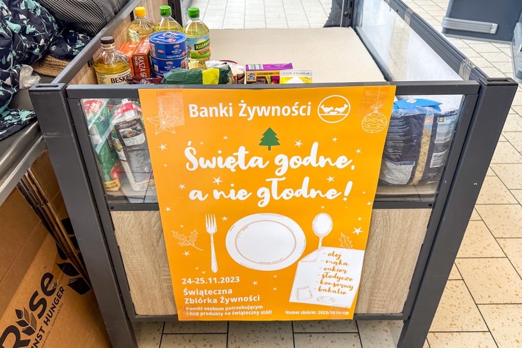 Świąteczna zbiórka żywności