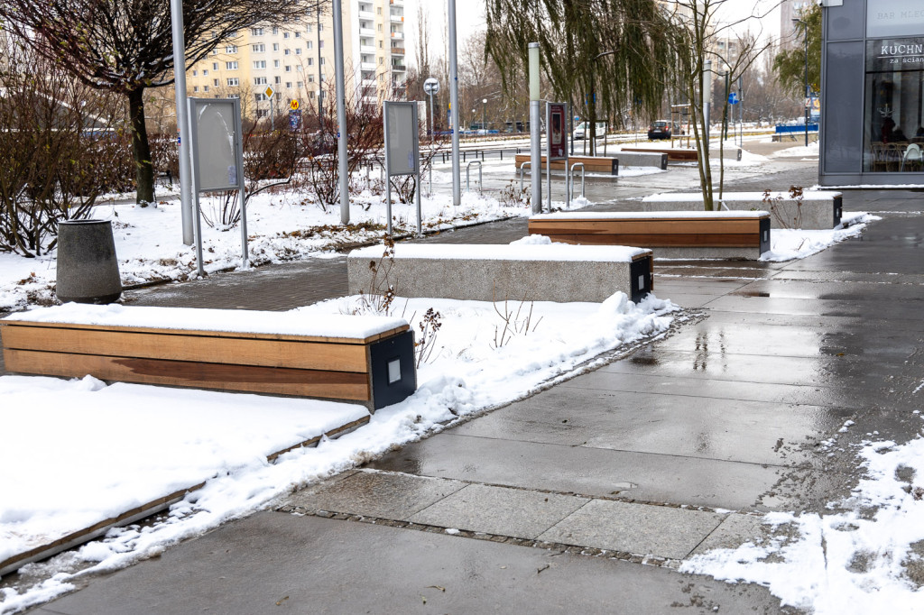 Plac przy ratuszu po metamorfozie