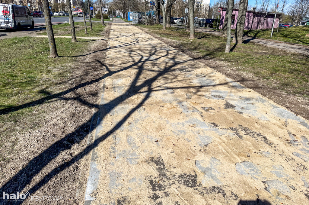 Wyremontowany chodnik na ul. Cynamonowej