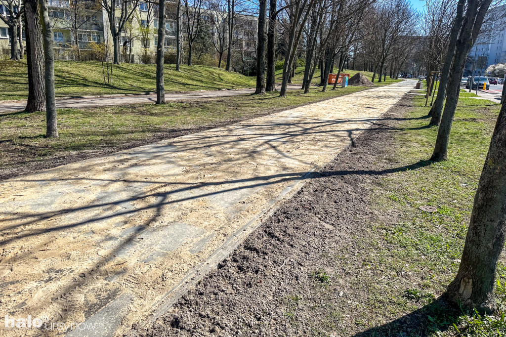 Wyremontowany chodnik na ul. Cynamonowej