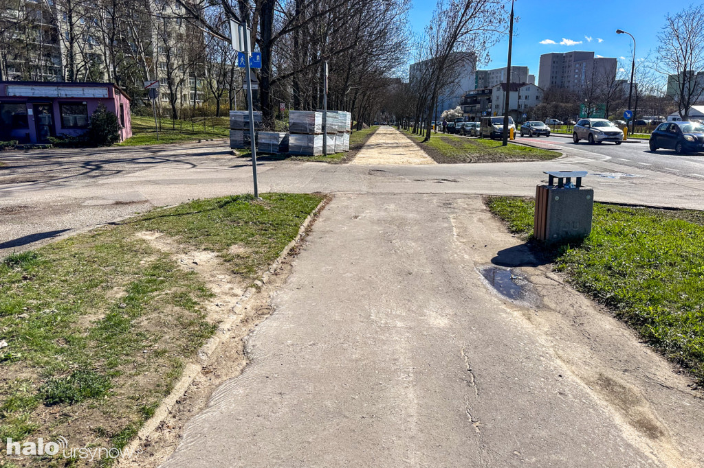 Wyremontowany chodnik na ul. Cynamonowej