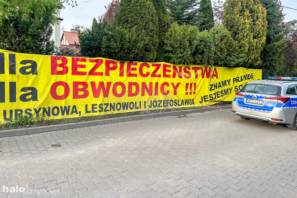 Protest mieszkańców ul. Kuropatwy