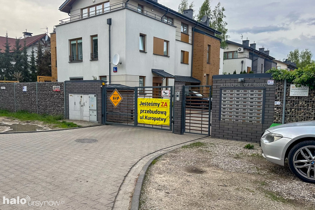 Protest mieszkańców ul. Kuropatwy