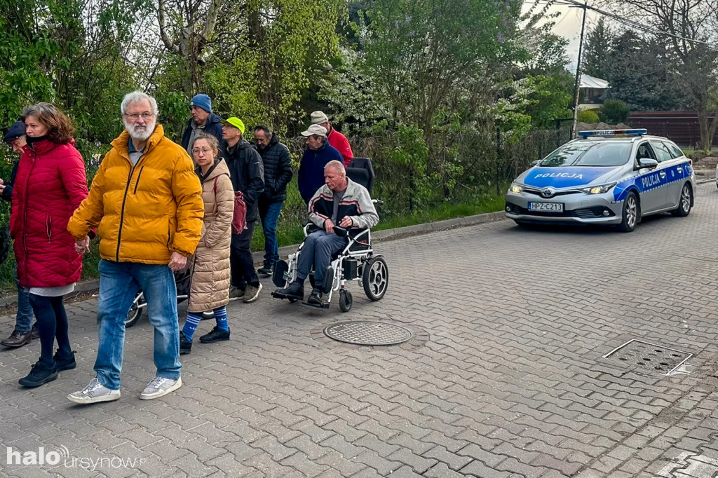 Protest mieszkańców ul. Kuropatwy