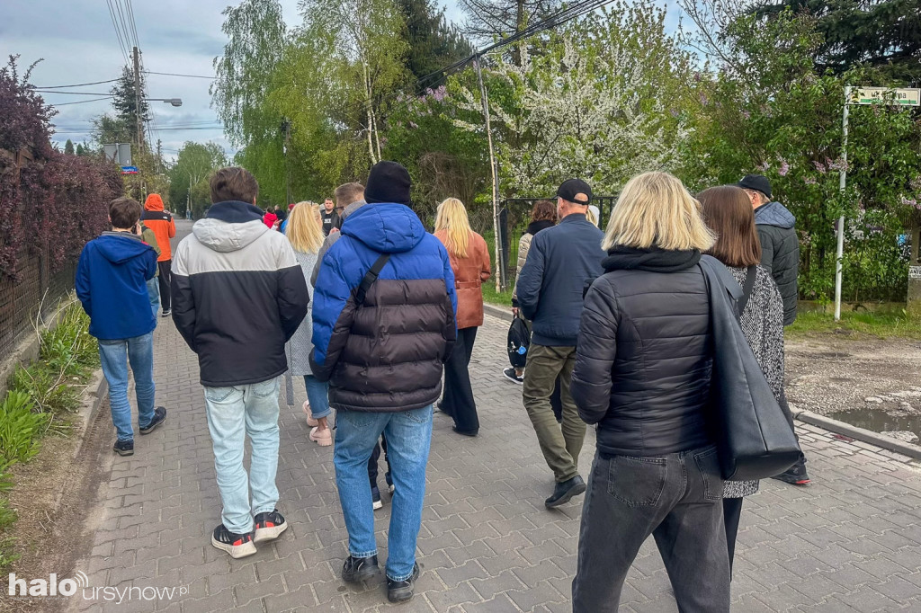 Protest mieszkańców ul. Kuropatwy