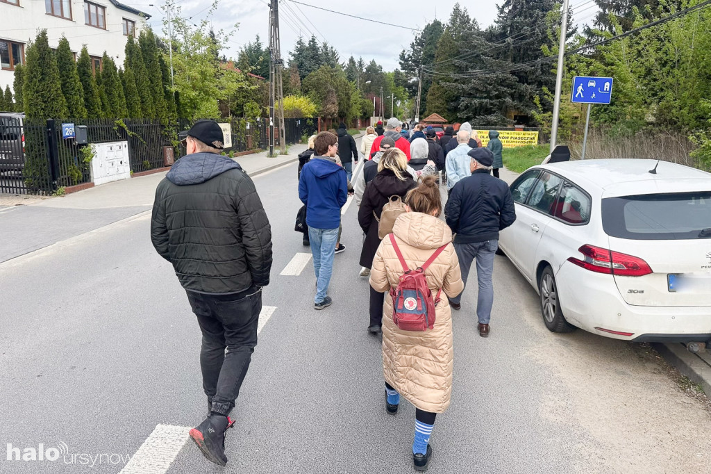 Protest mieszkańców ul. Kuropatwy