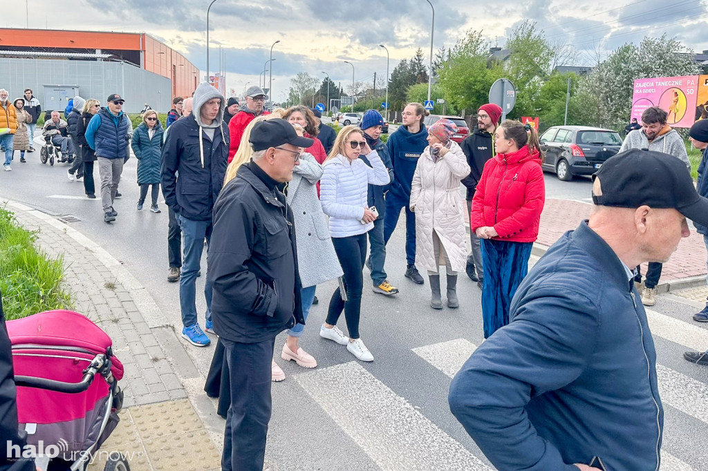 Protest mieszkańców ul. Kuropatwy