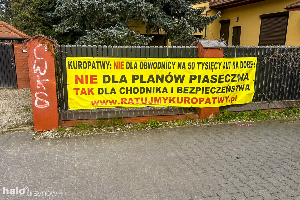Protest mieszkańców ul. Kuropatwy