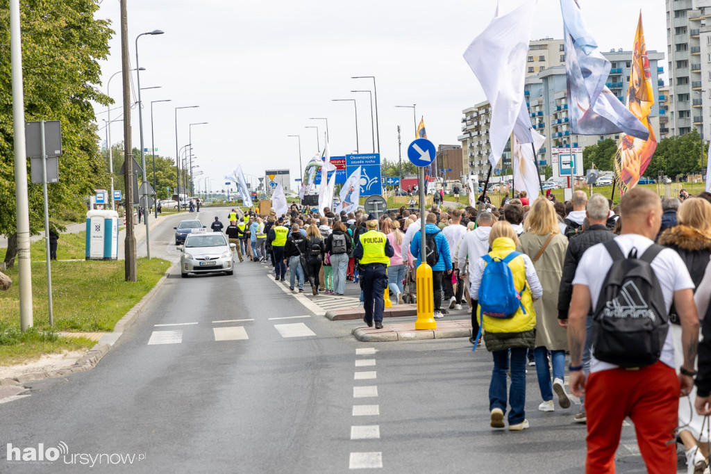 Wojownicy Maryi przeszli przez Ursynów