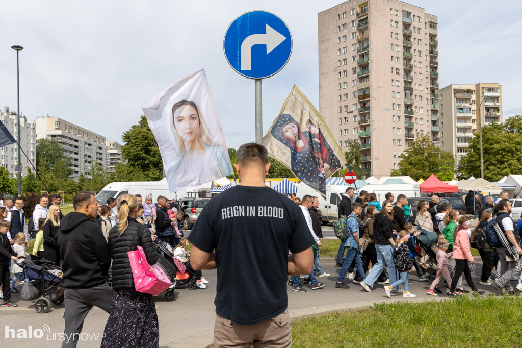 Wojownicy Maryi przeszli przez Ursynów