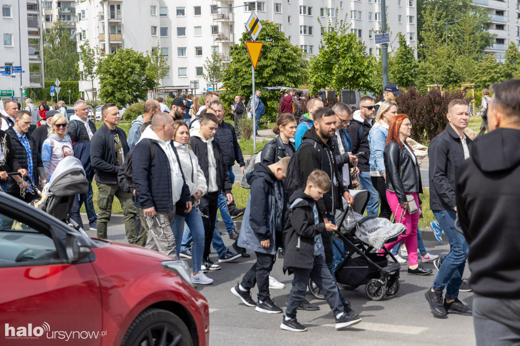 Wojownicy Maryi przeszli przez Ursynów