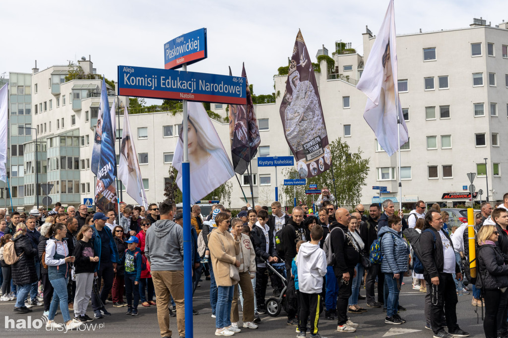 Wojownicy Maryi przeszli przez Ursynów