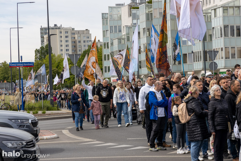 Wojownicy Maryi przeszli przez Ursynów