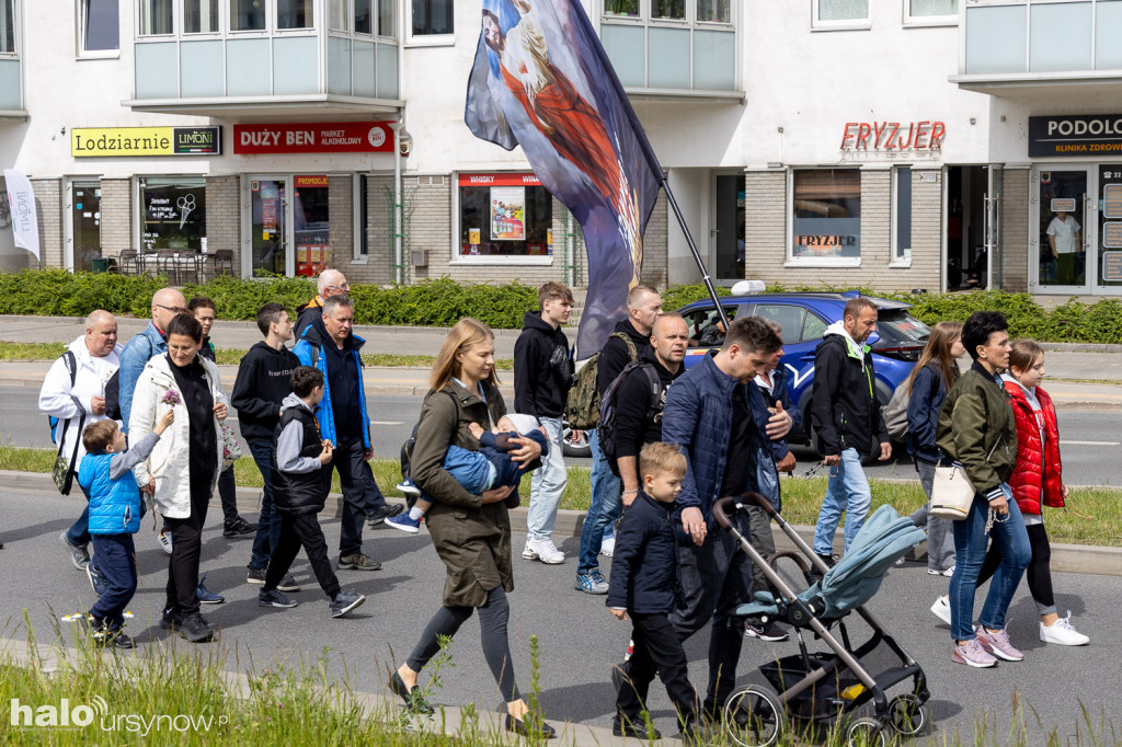 Wojownicy Maryi przeszli przez Ursynów