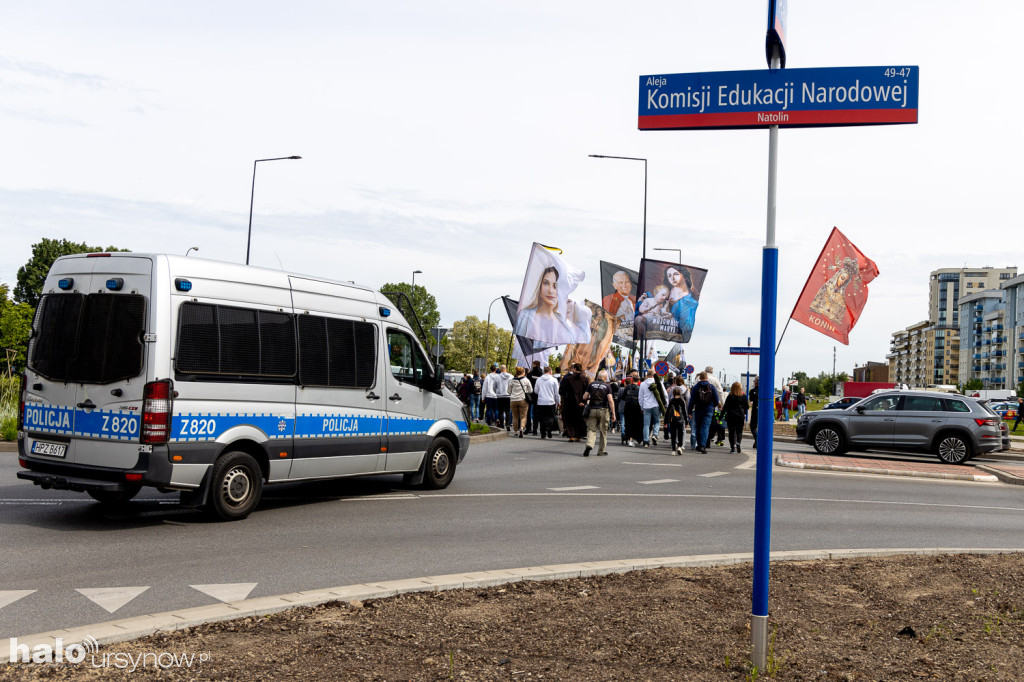 Wojownicy Maryi przeszli przez Ursynów