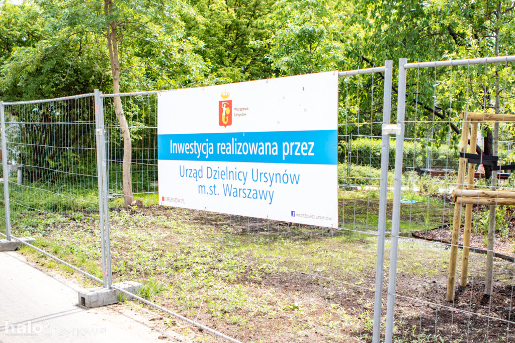 Nowy skwer na ul. Cynamonowej prawie gotowy