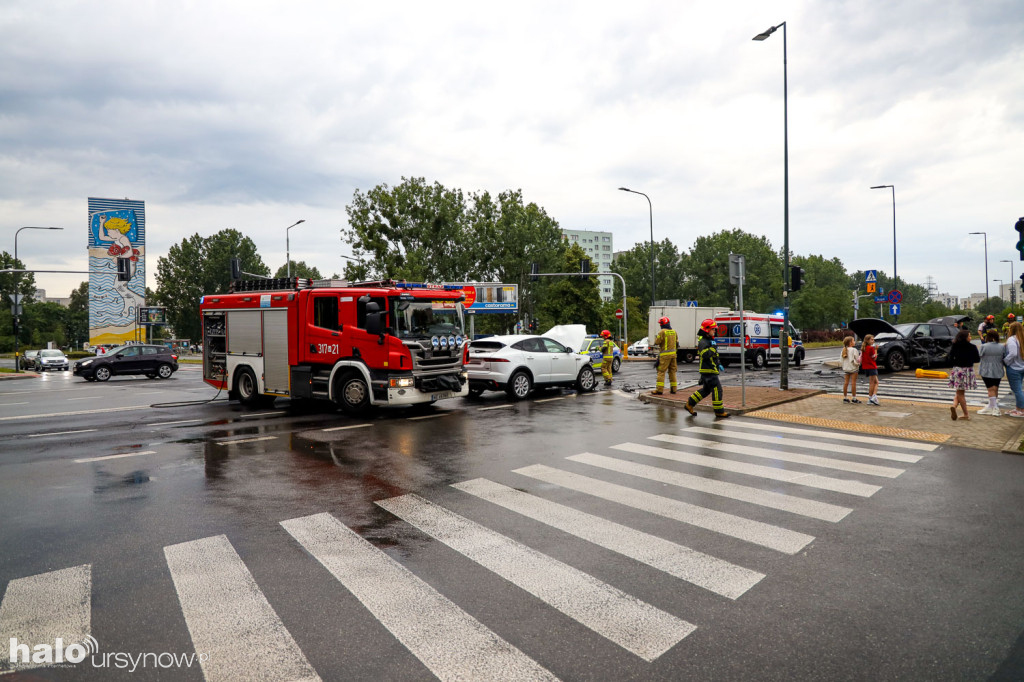 Kolizja na Rosoła przy Nugat