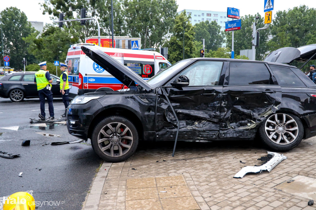 Kolizja na Rosoła przy Nugat