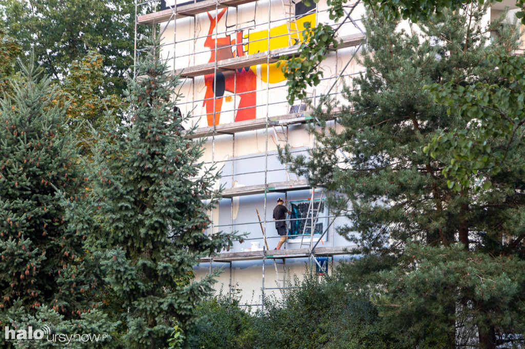 Na Ursynowie powstaje gigantyczny mural!