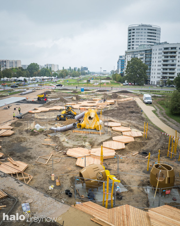 Tak wygląda dziś przyszły Park nad POW