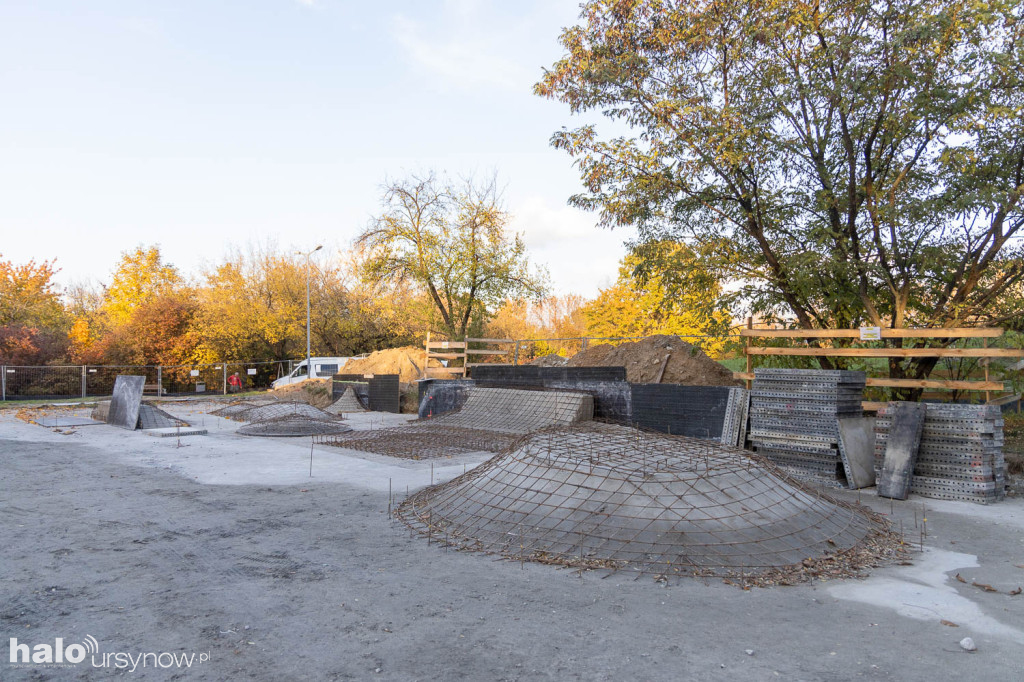 Budowa skateparku na Ursynowie