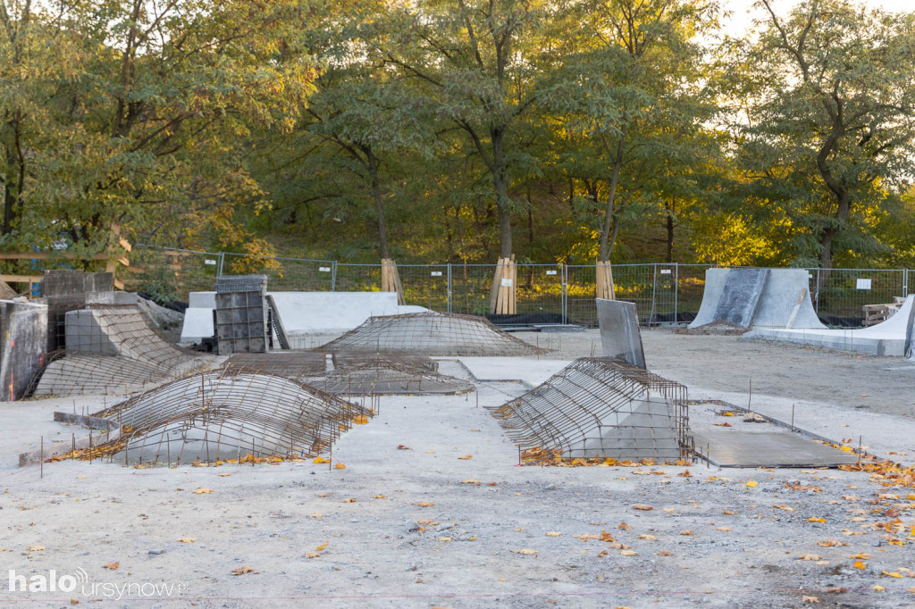 Budowa skateparku na Ursynowie