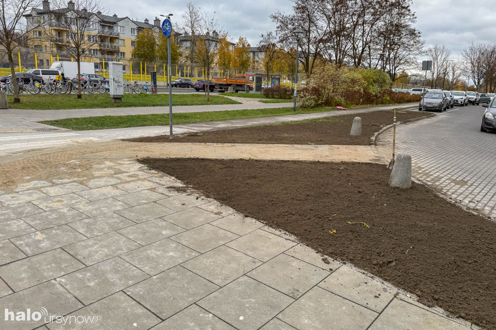 Cud na Belgradzkiej! Chodnik zamiast przedeptu