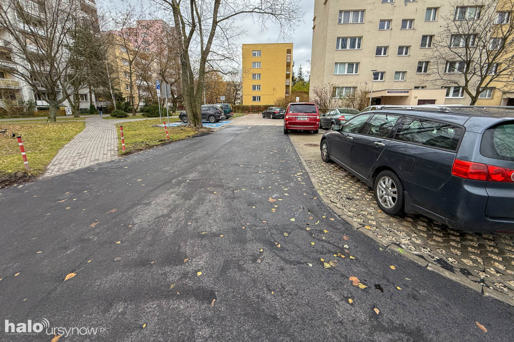 Parking przy Kulczyńskiego jak nowy