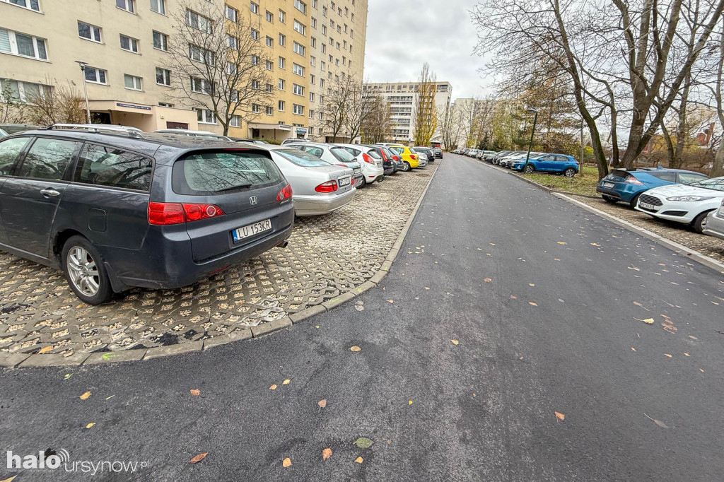 Parking przy Kulczyńskiego jak nowy