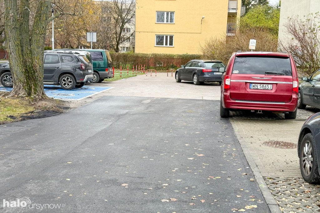 Parking przy Kulczyńskiego jak nowy